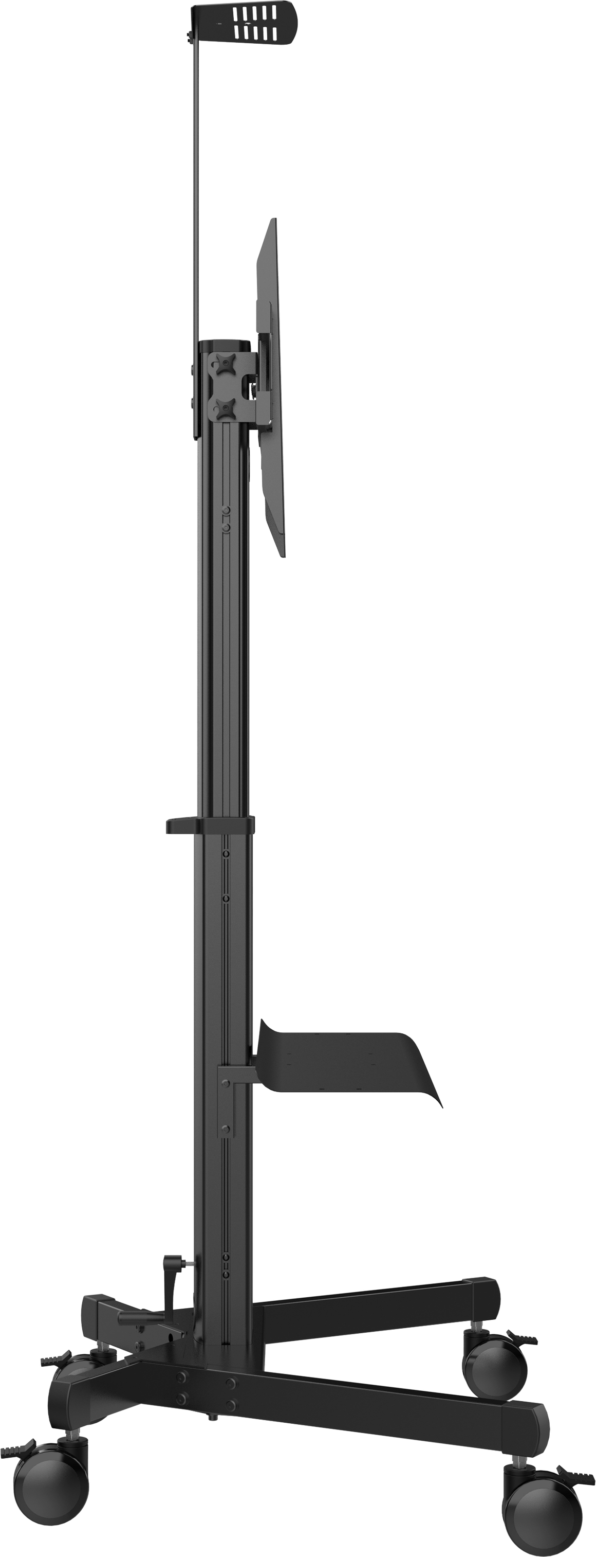 Vision Height-Adjustable Aluminium Display Cart 60 kg