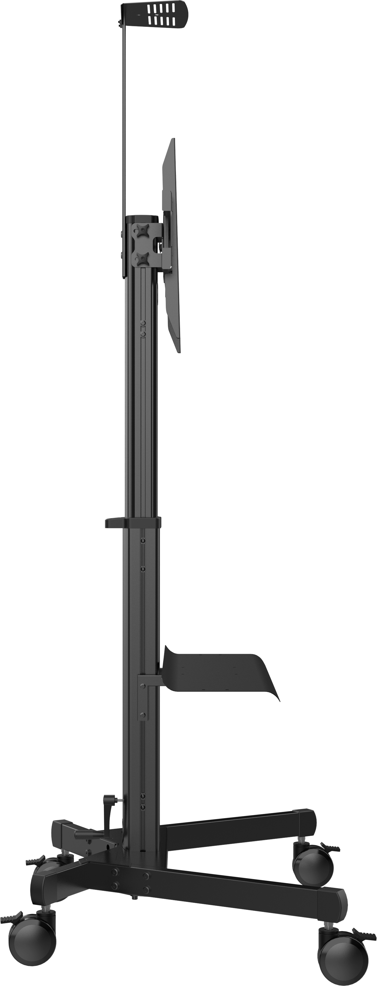 Vision Height-Adjustable Aluminium Display Cart 60 kg