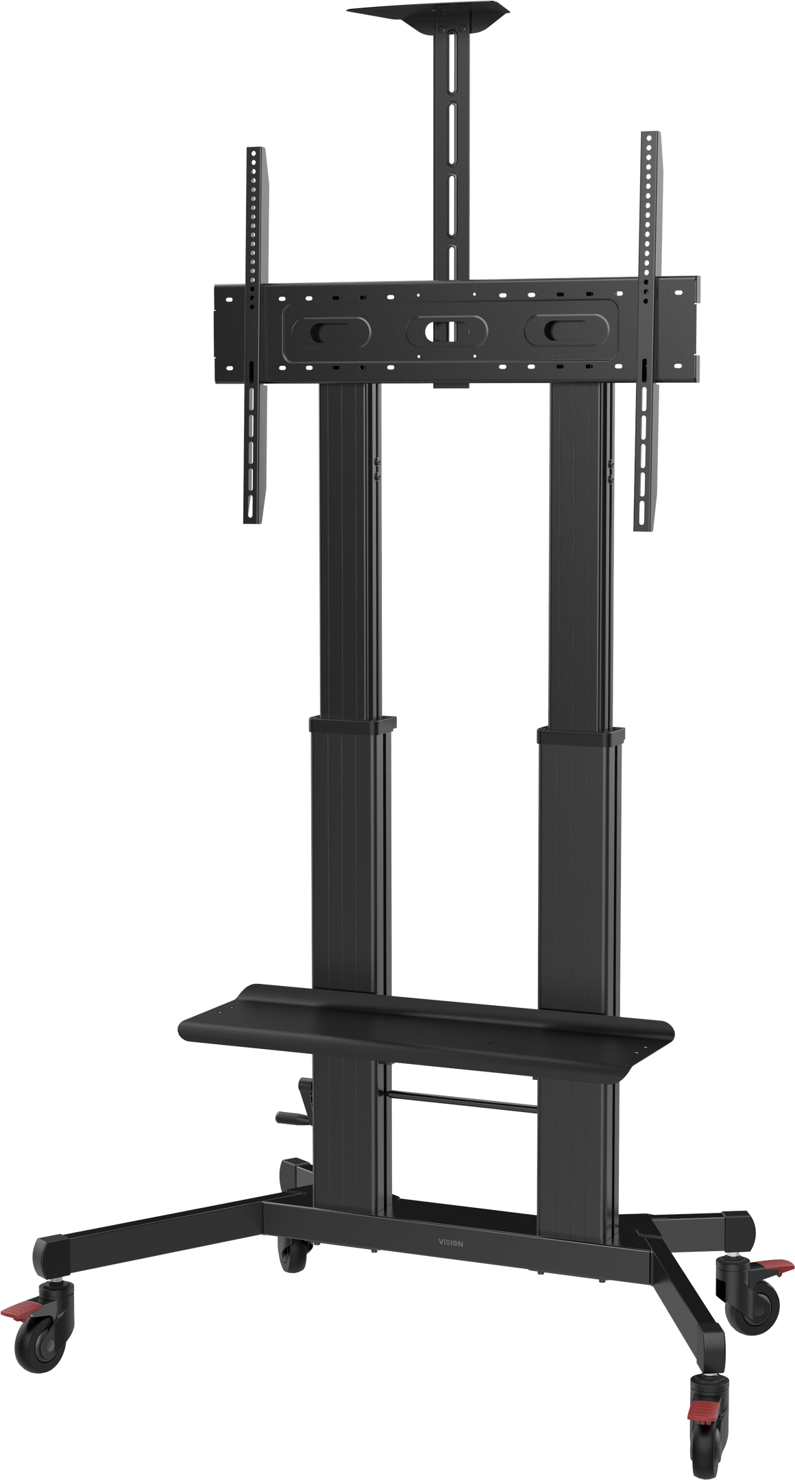 Vision Height-Adjustable Aluminium Display Cart 90 kg