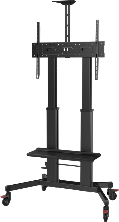 Vision Height-Adjustable Aluminium Display Cart 90 kg