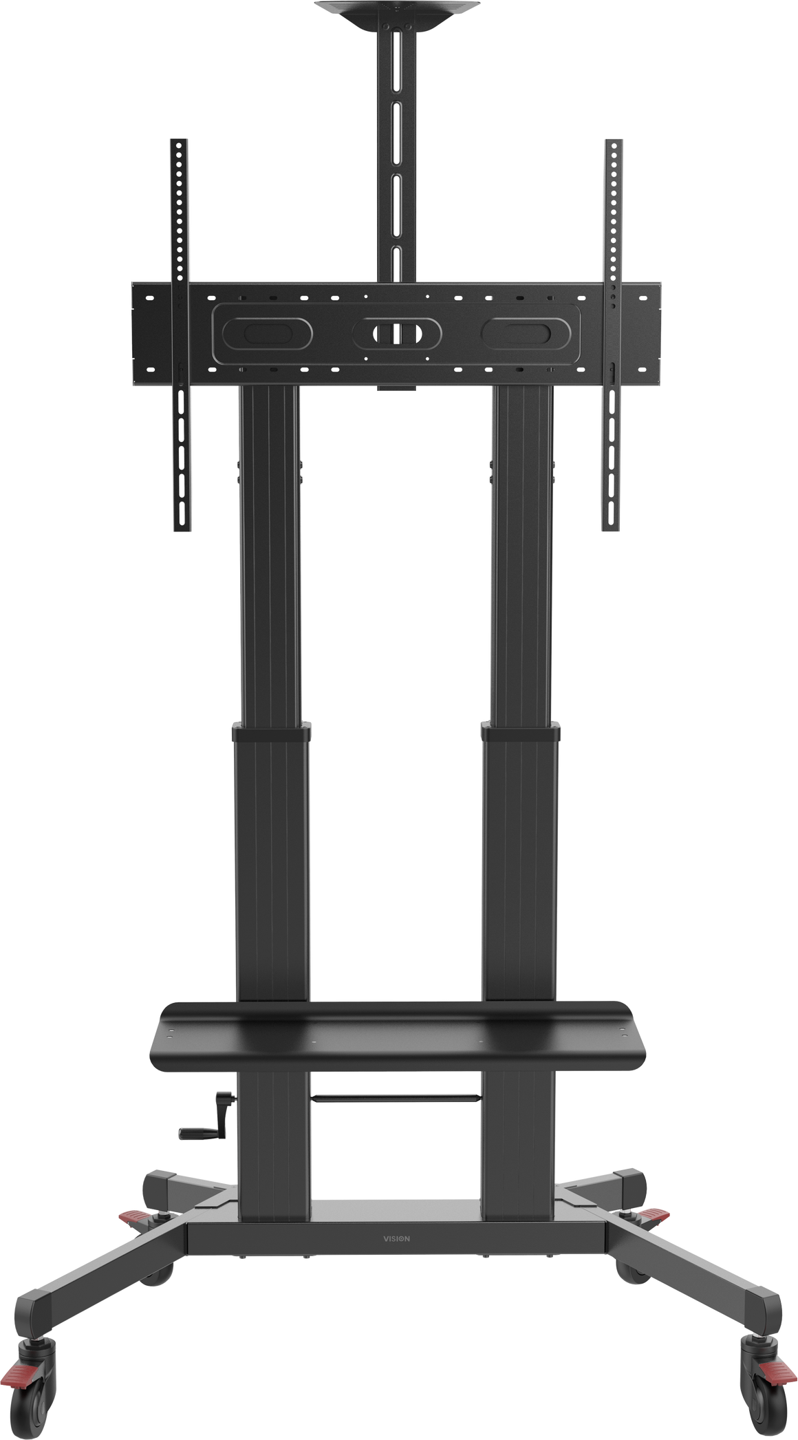 Vision Height-Adjustable Aluminium Display Cart 90 kg