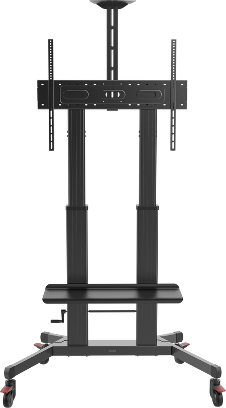 Vision Height-Adjustable Aluminium Display Cart 90 kg