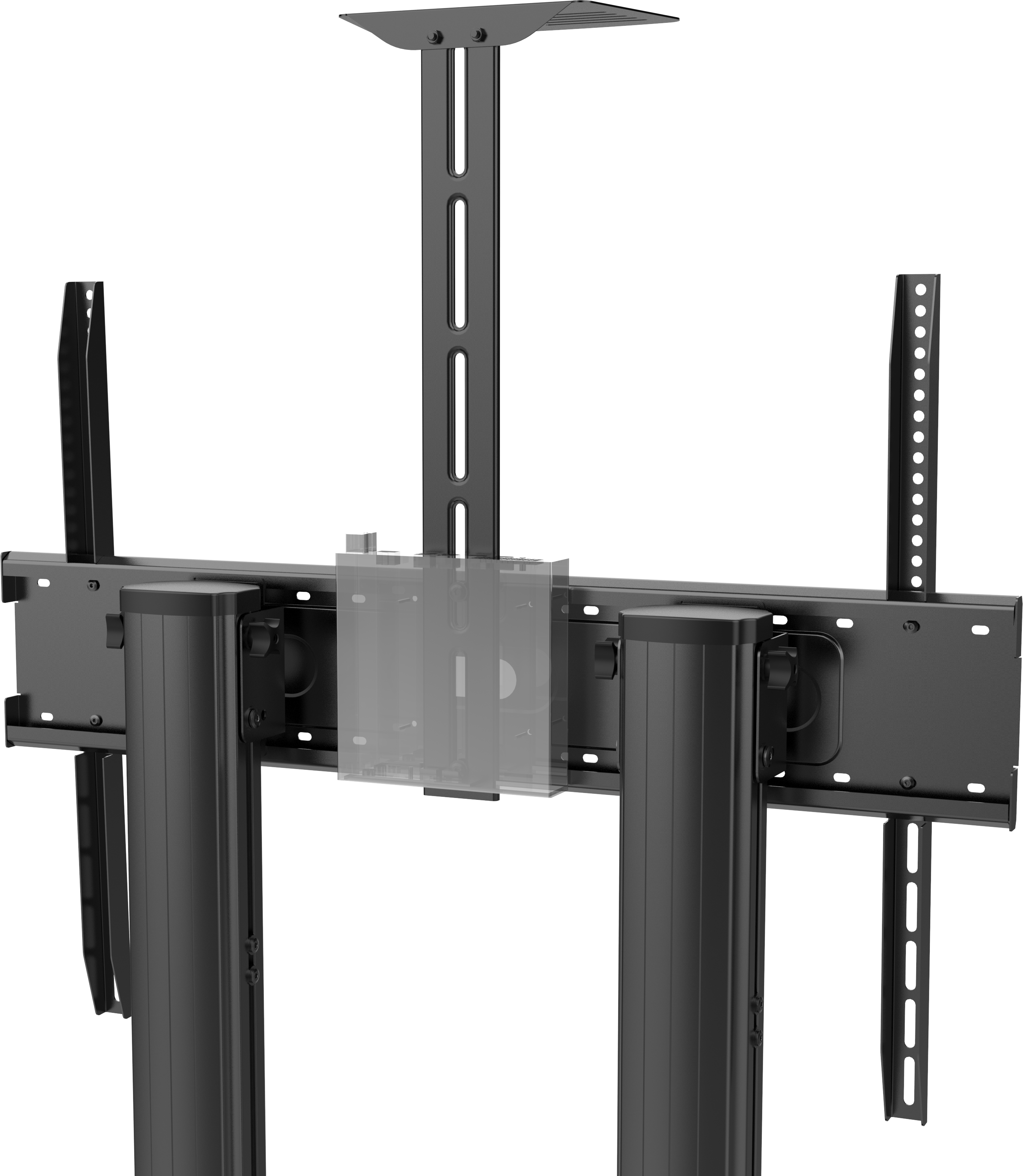 Vision Height-Adjustable Aluminium Display Cart 90 kg