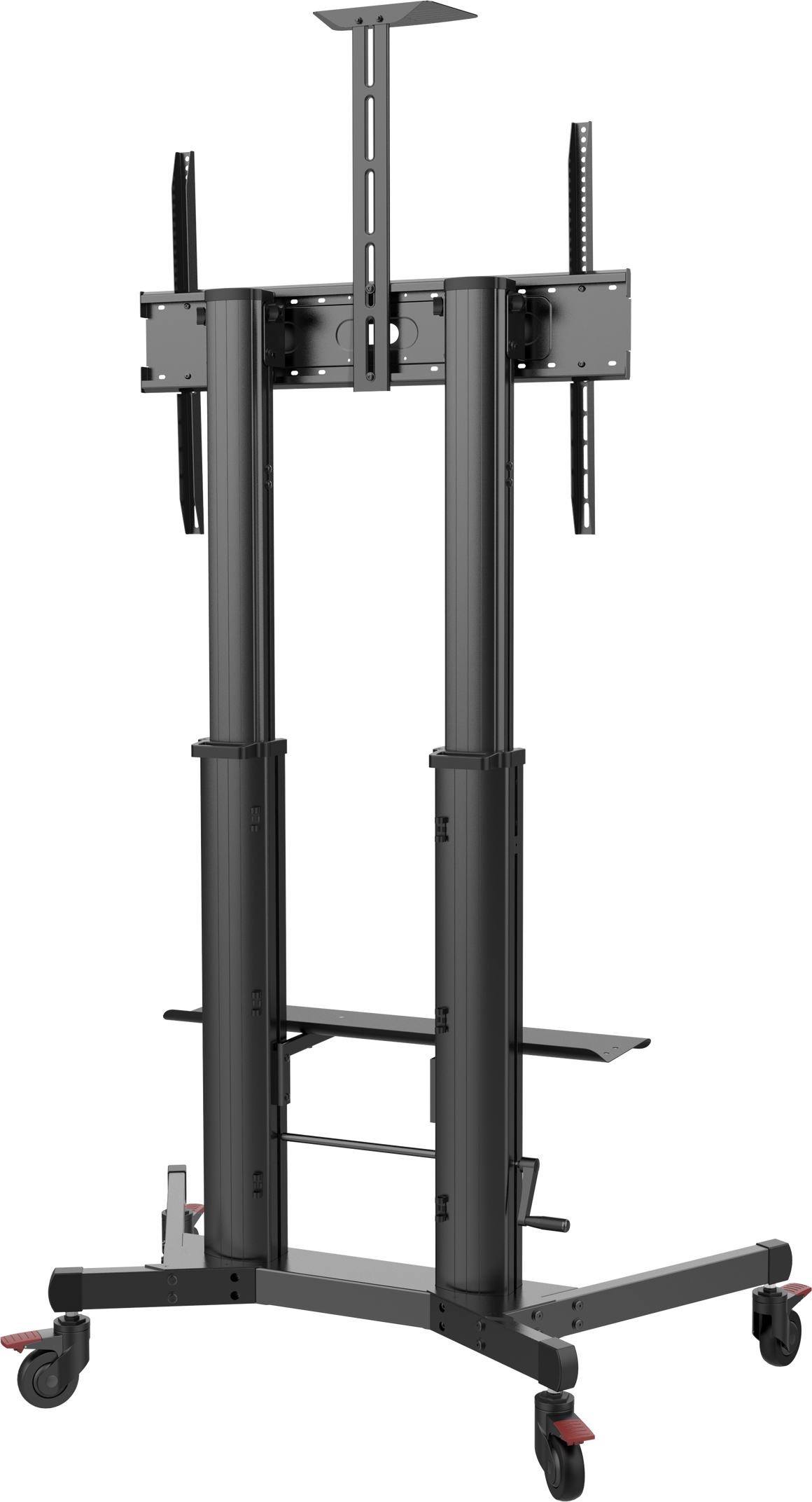 Vision Height-Adjustable Aluminium Display Cart 90 kg