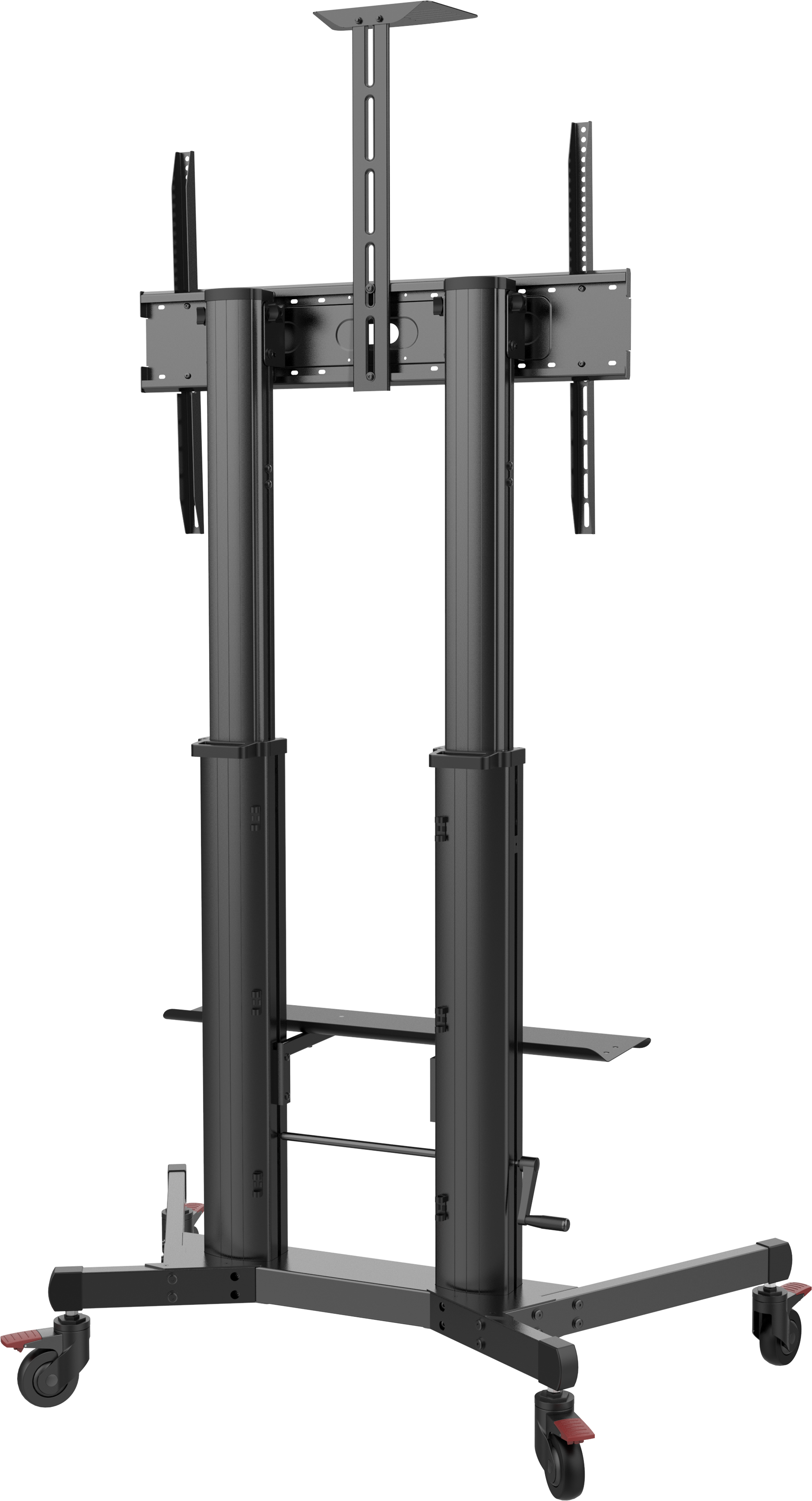 Vision Height-Adjustable Aluminium Display Cart 90 kg