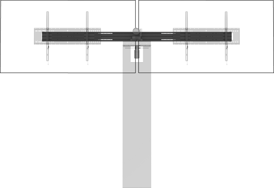 Vision Dual Display Rail