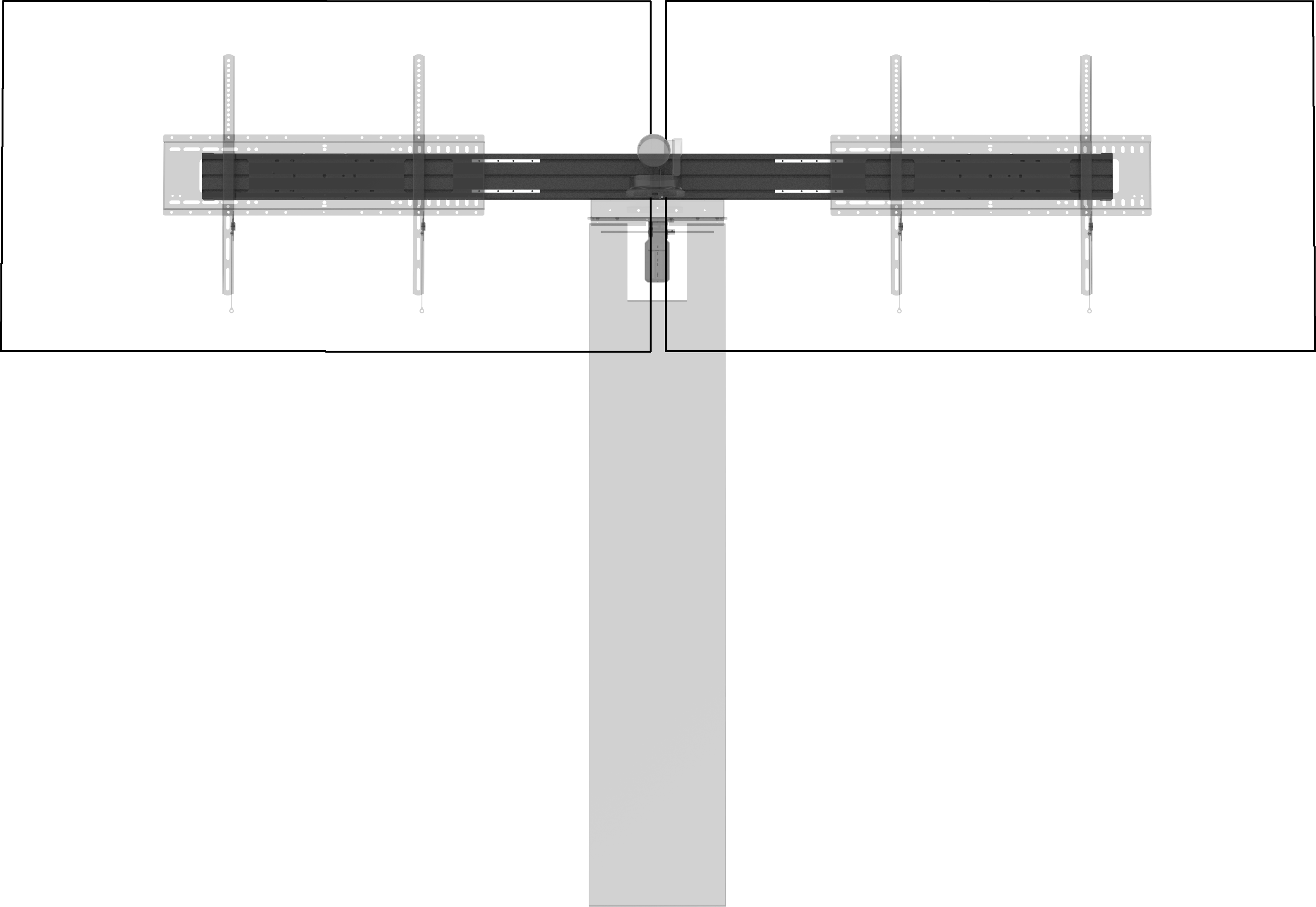 Vision Dual Display Rail