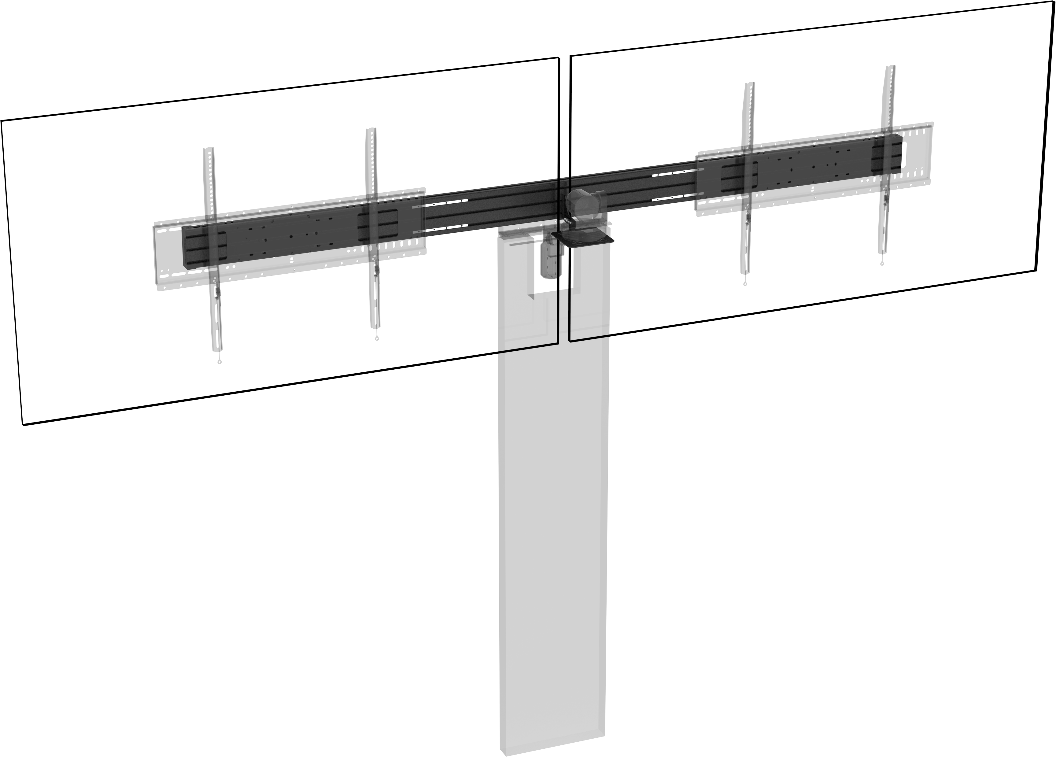Vision Dual Display Rail