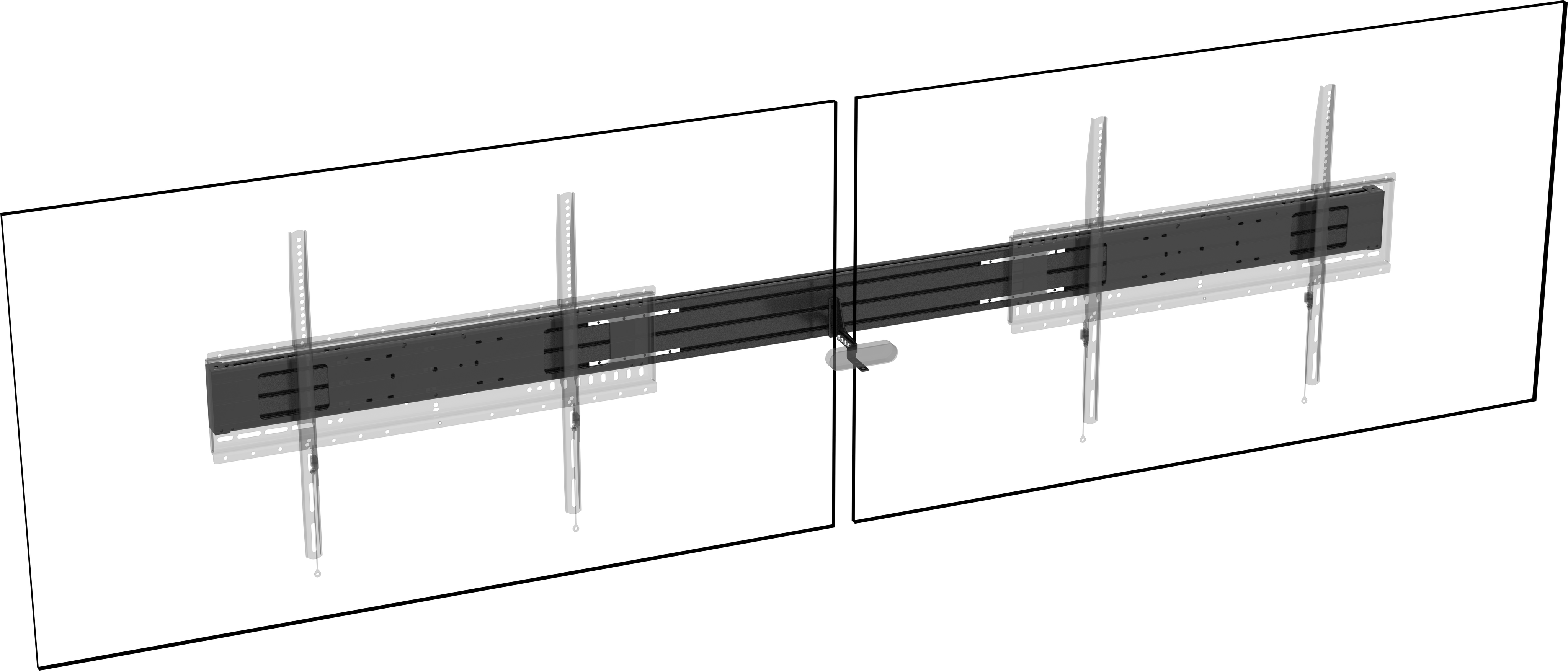 Vision Dual Display Rail