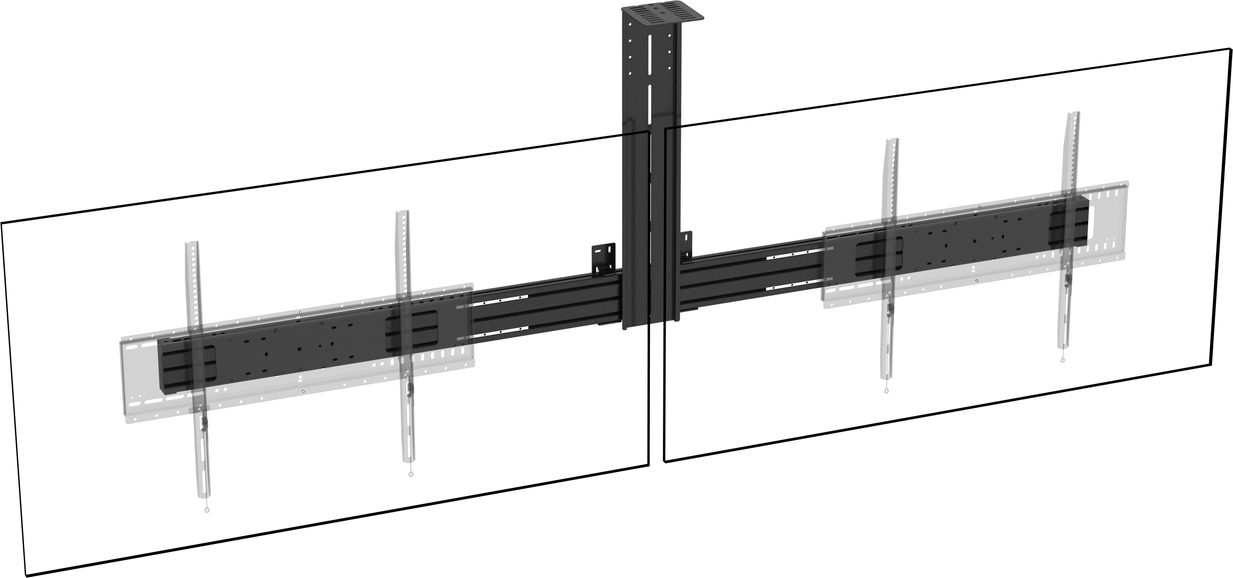 Vision Dual Display Rail