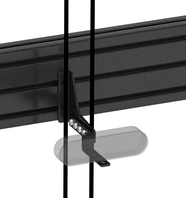 Vision Menu Wall Mount Kit - Portrait 3 x 65-75"