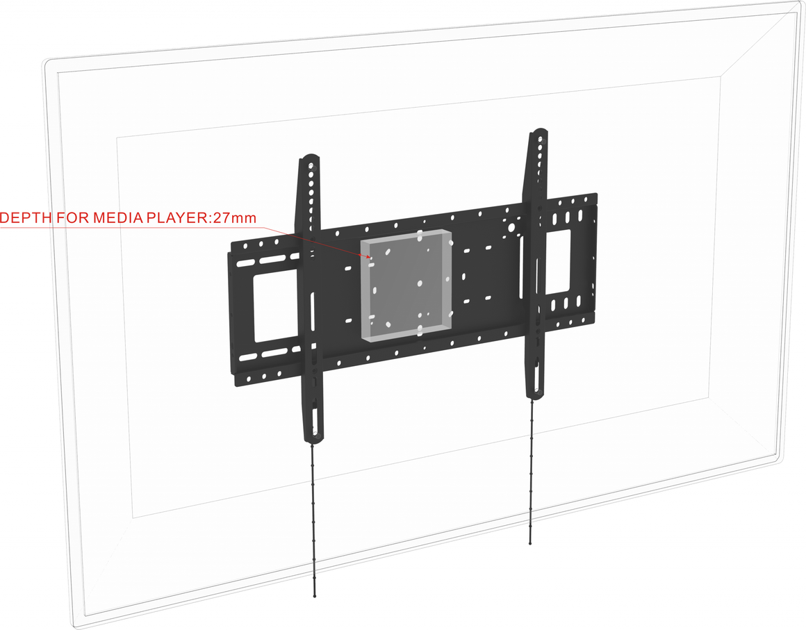 Vision Heavy Duty Flat-Panel Wall Mount 600×400