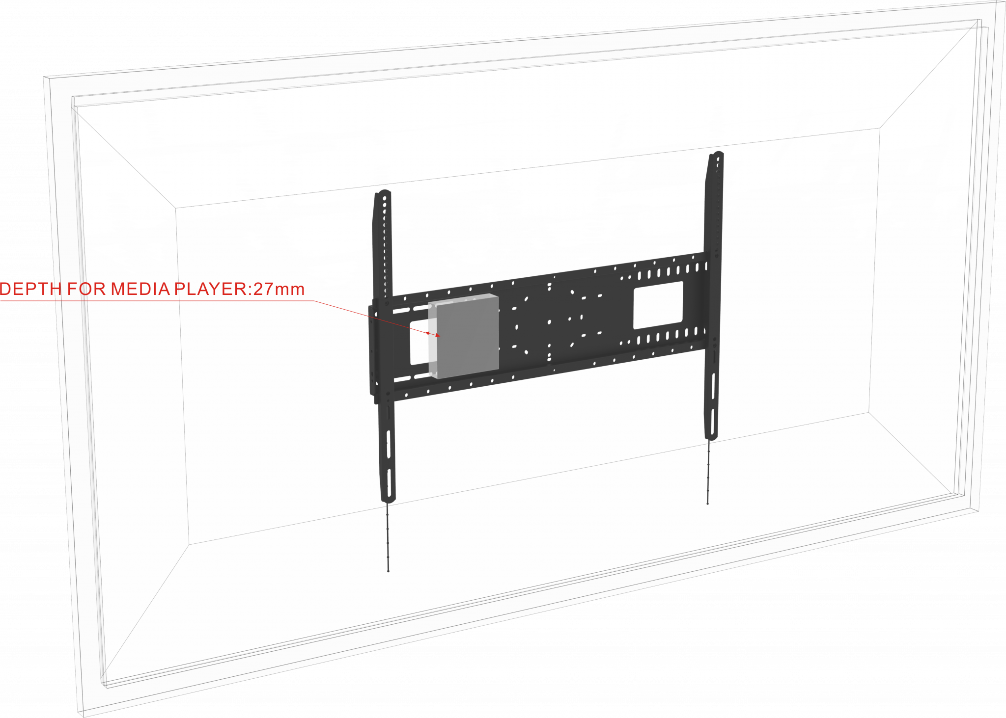 Vision Heavy Duty Flat-Panel Wall Mount 800×600