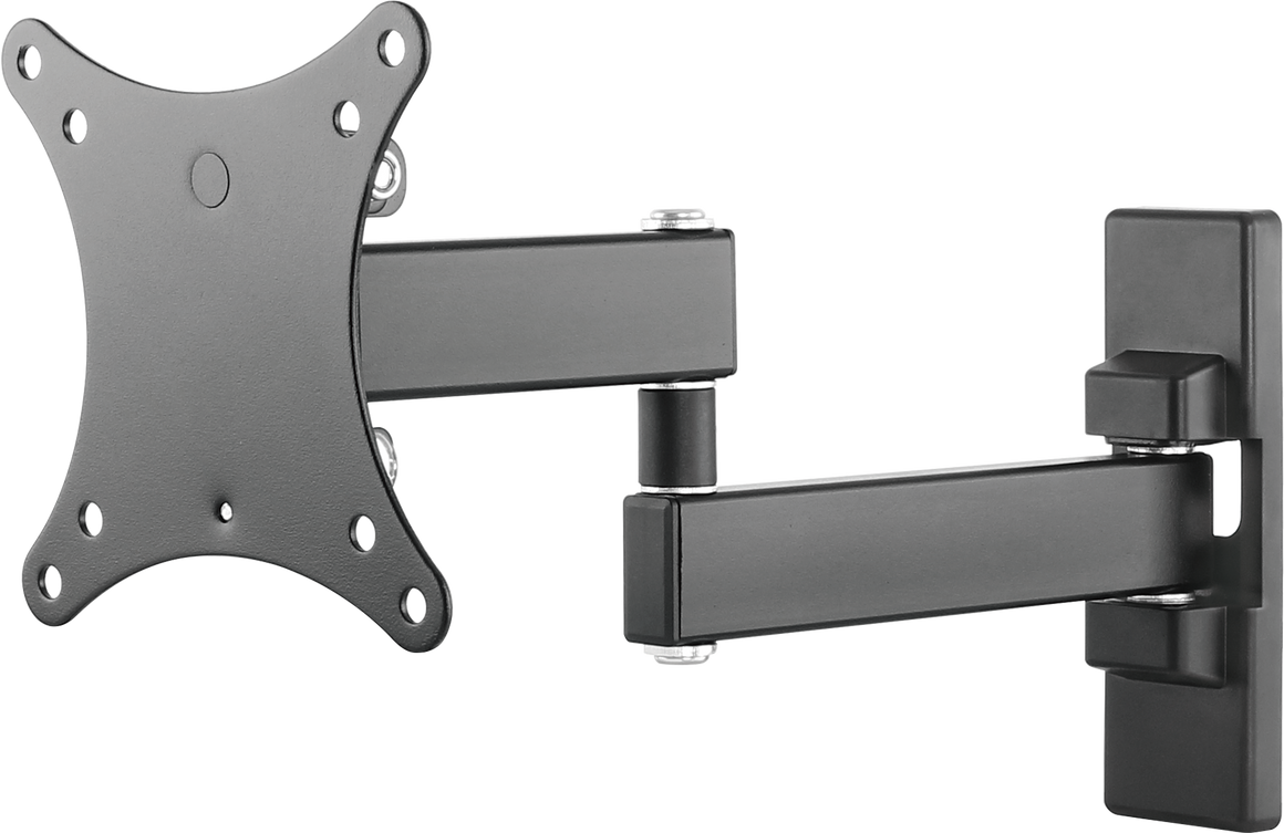 Vision Black Monitor Wall Arm 100x100