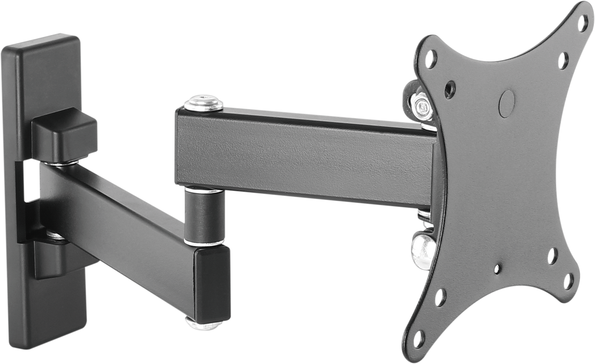 Vision Black Monitor Wall Arm 100x100