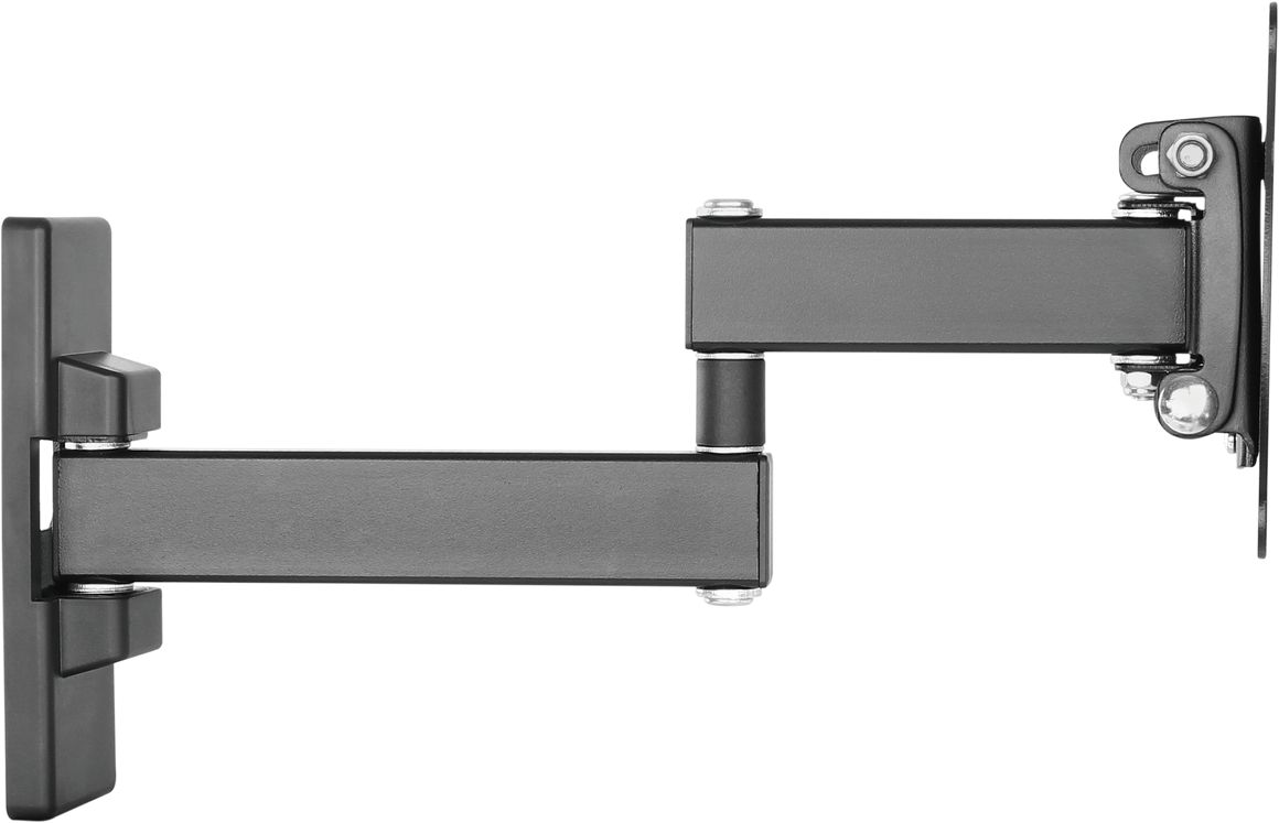 Vision Black Monitor Wall Arm 100x100