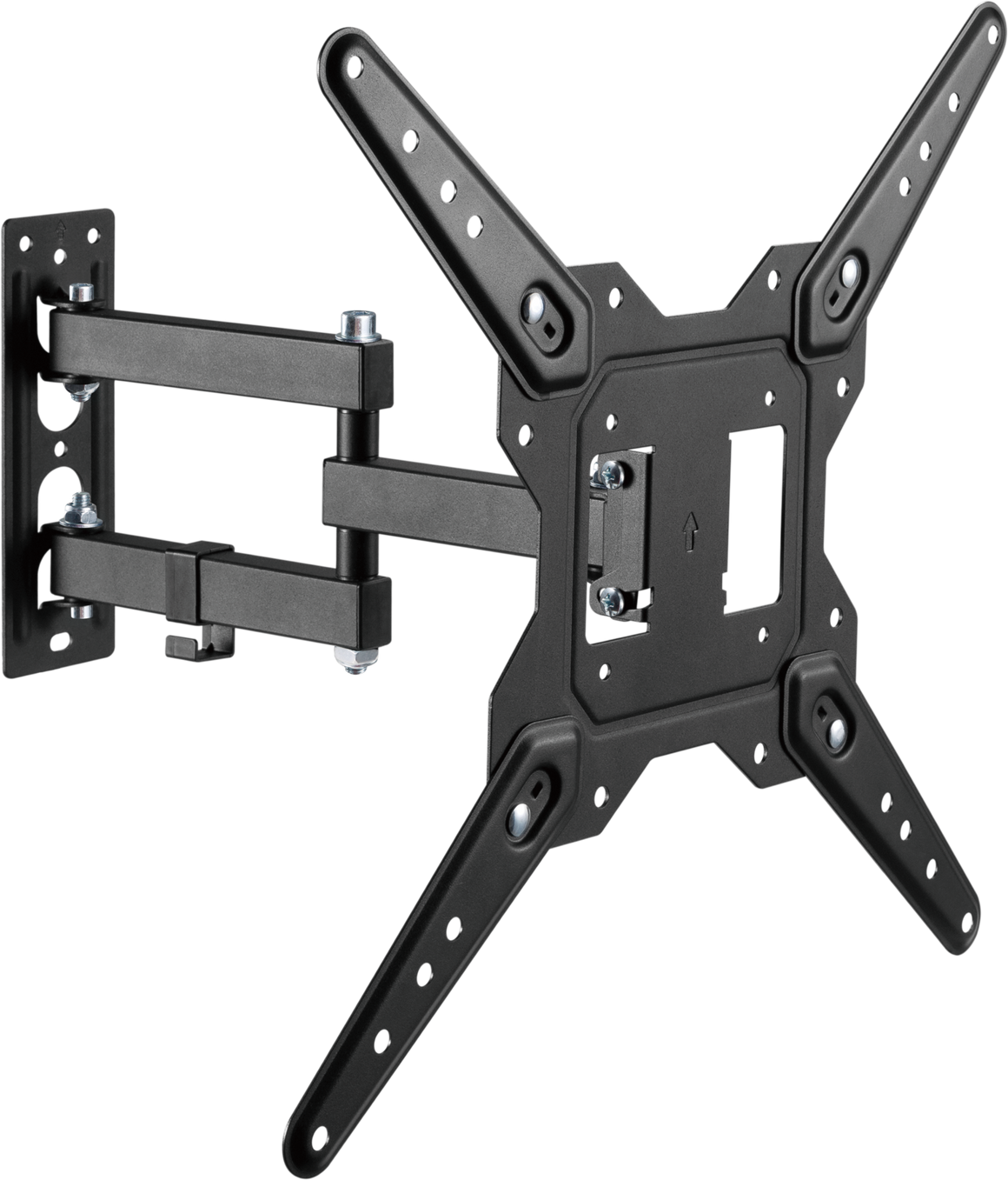 Vision Black Flat-Panel Wall Arm 400×400