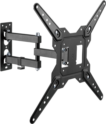 Vision Black Flat-Panel Wall Arm 400×400