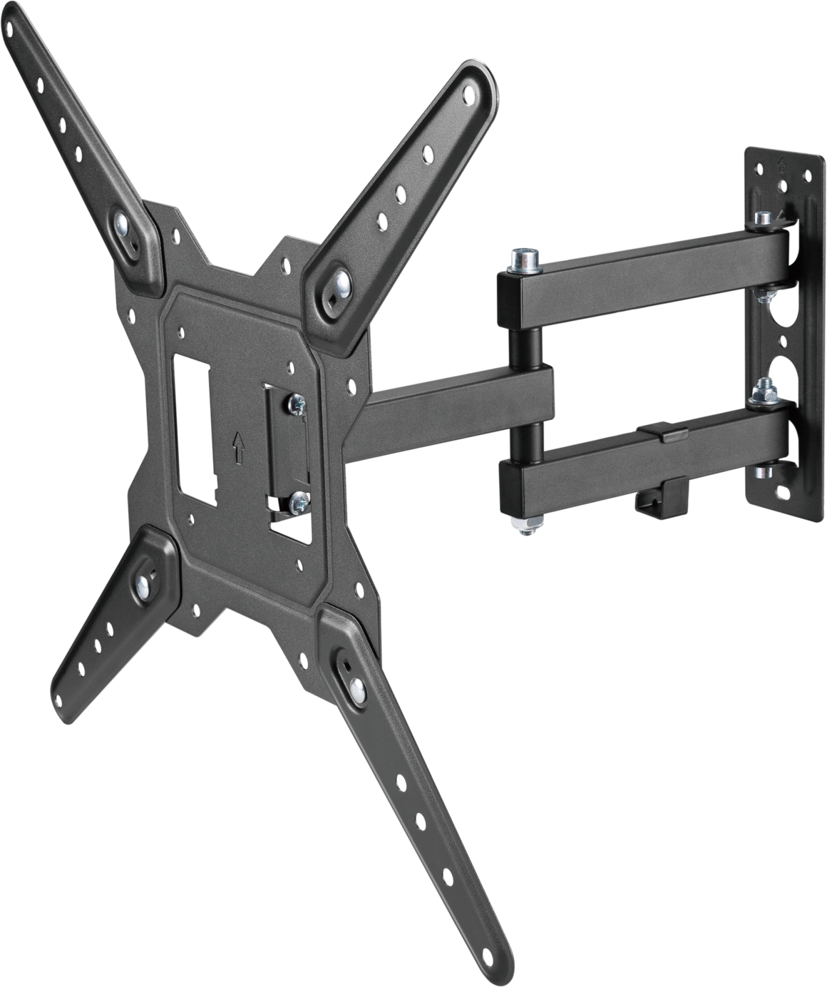 Vision Black Flat-Panel Wall Arm 400×400