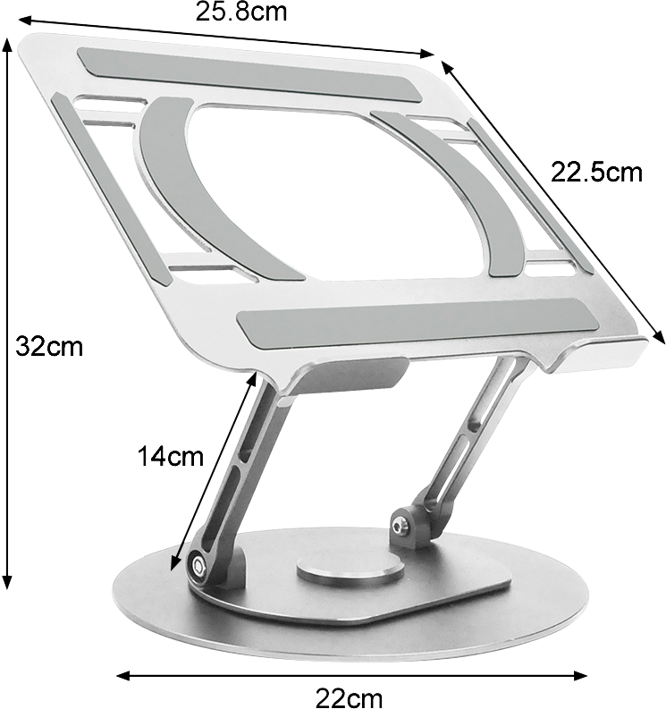 Vision Turntable Laptop Stand