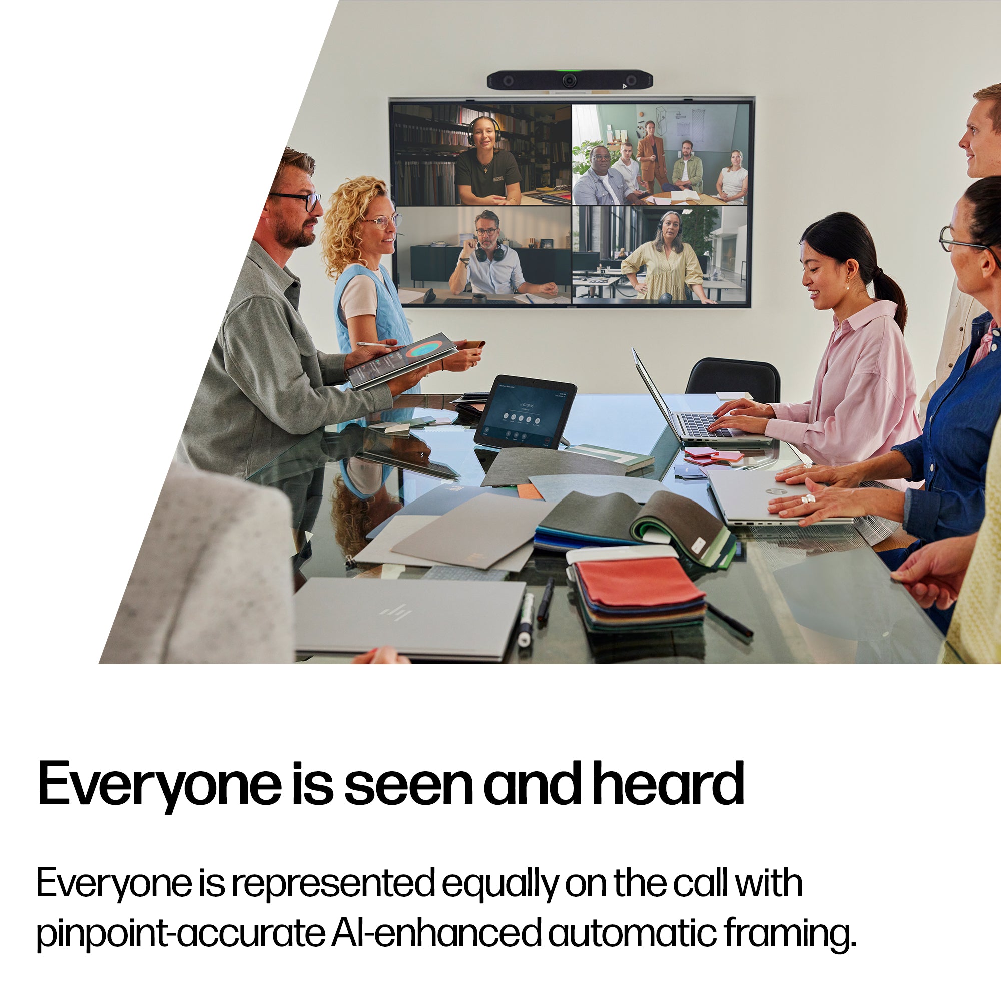 HP Poly Studio X52 All-In-One Video Bar