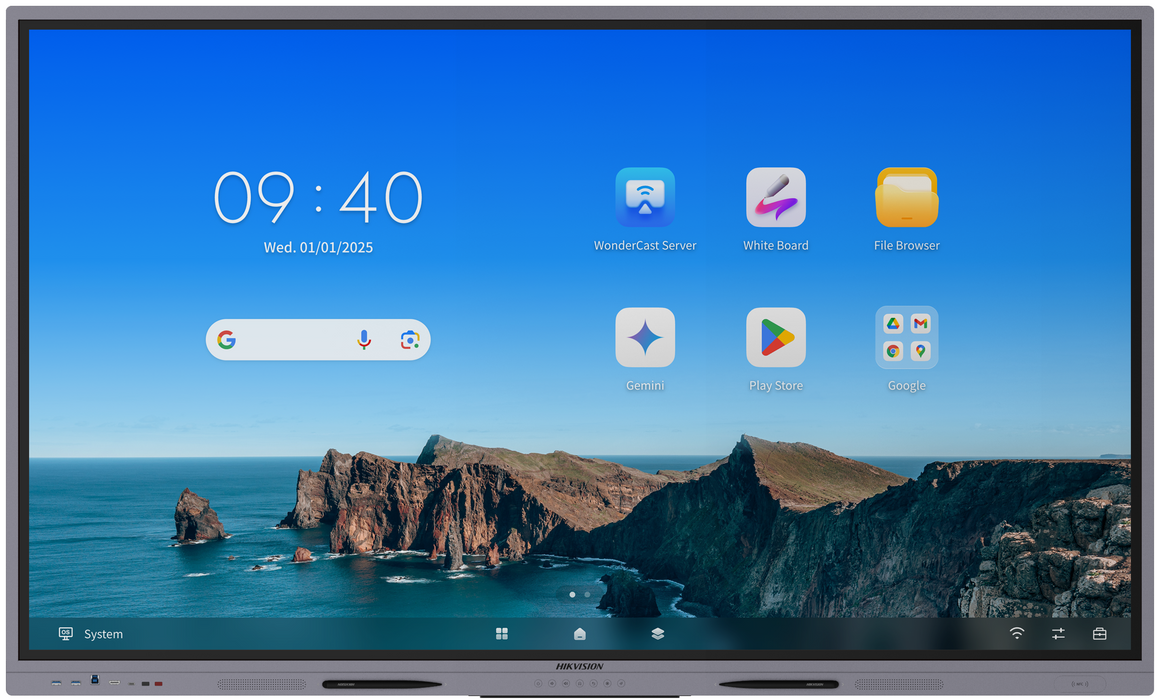 Hikvision DS-D5A65RB/A3 65" 4K Interactive Flat Panel Display