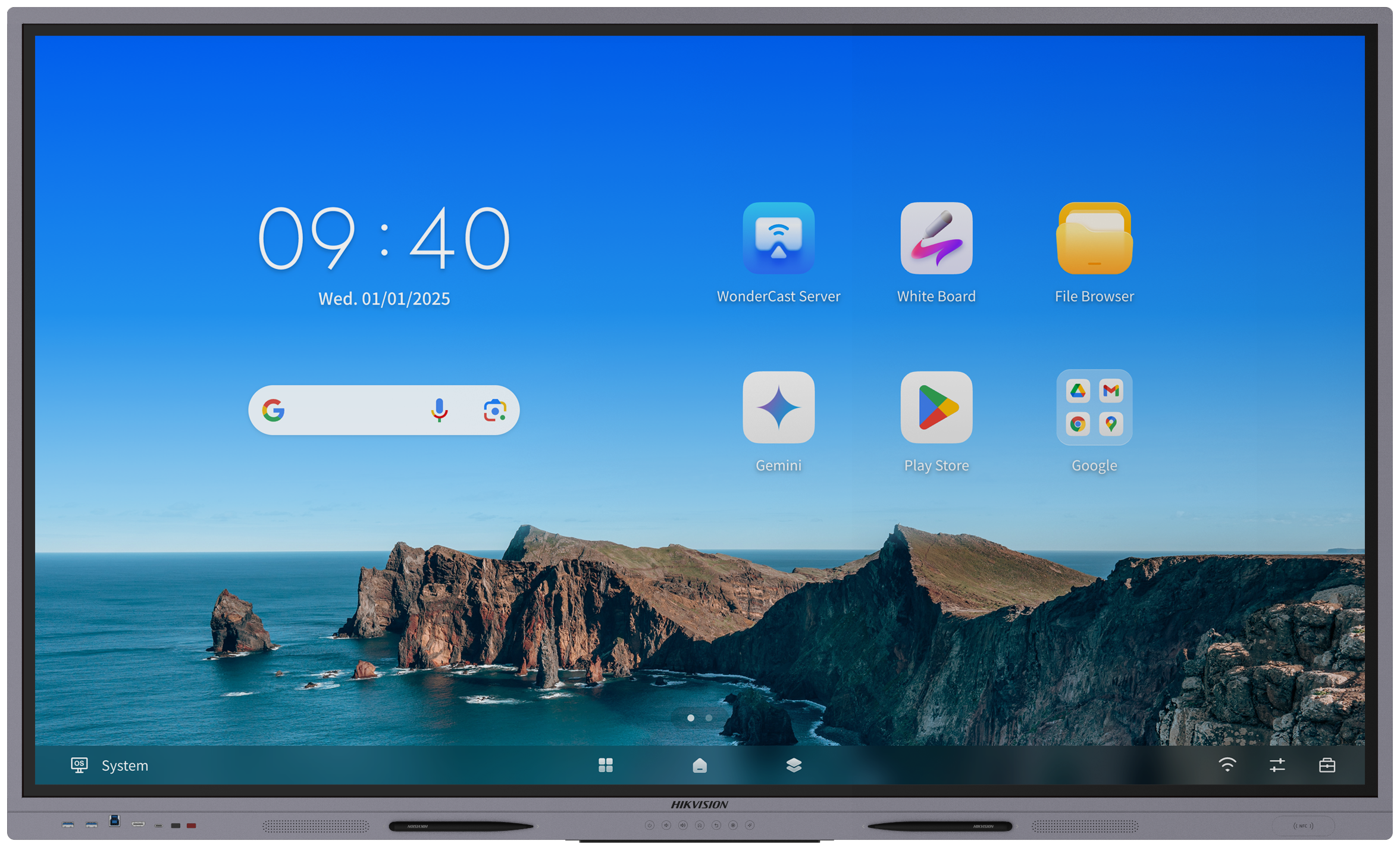 Hikvision DS-D5A75RB/A3 75" 4K Interactive Flat Panel Display